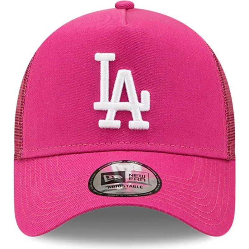 kepsar-curva-rosa-snapback-a-frame-tonal-mesh-fran-los-angeles-dodgers-mlb-av-new-era