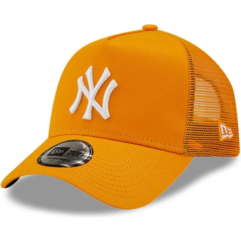 kepsar-curva-apelsin-snapback-a-frame-tonal-mesh-fran-new-york-yankees-mlb-av-new-era