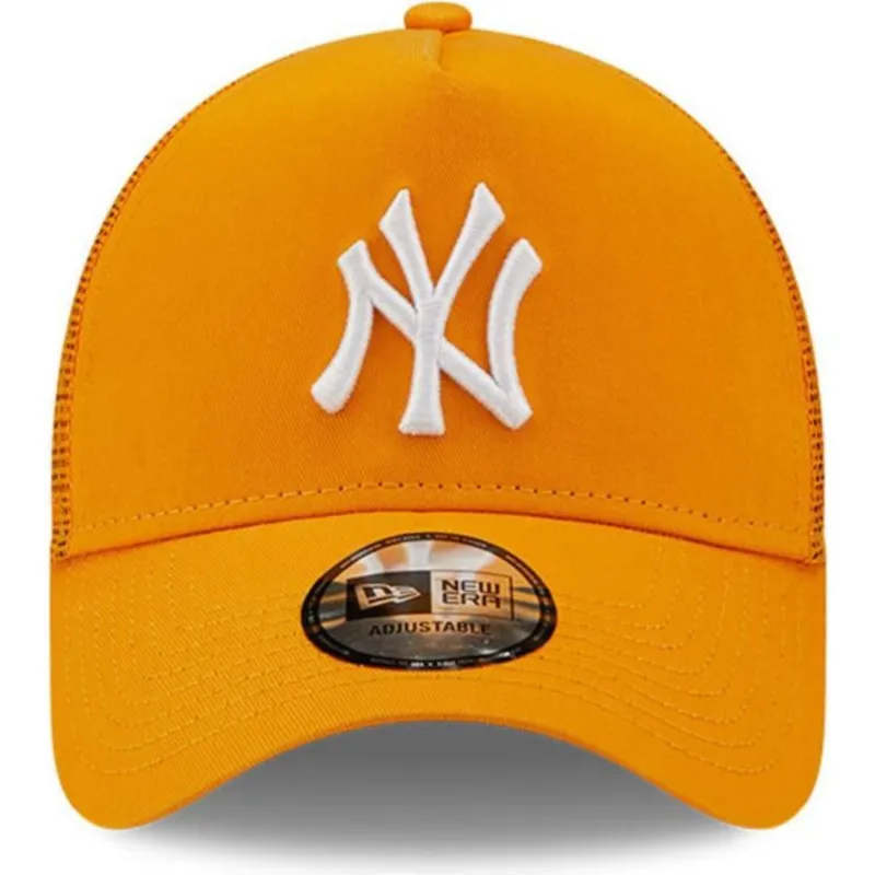 kepsar-curva-apelsin-snapback-a-frame-tonal-mesh-fran-new-york-yankees-mlb-av-new-era