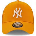 kepsar-curva-apelsin-snapback-a-frame-tonal-mesh-fran-new-york-yankees-mlb-av-new-era
