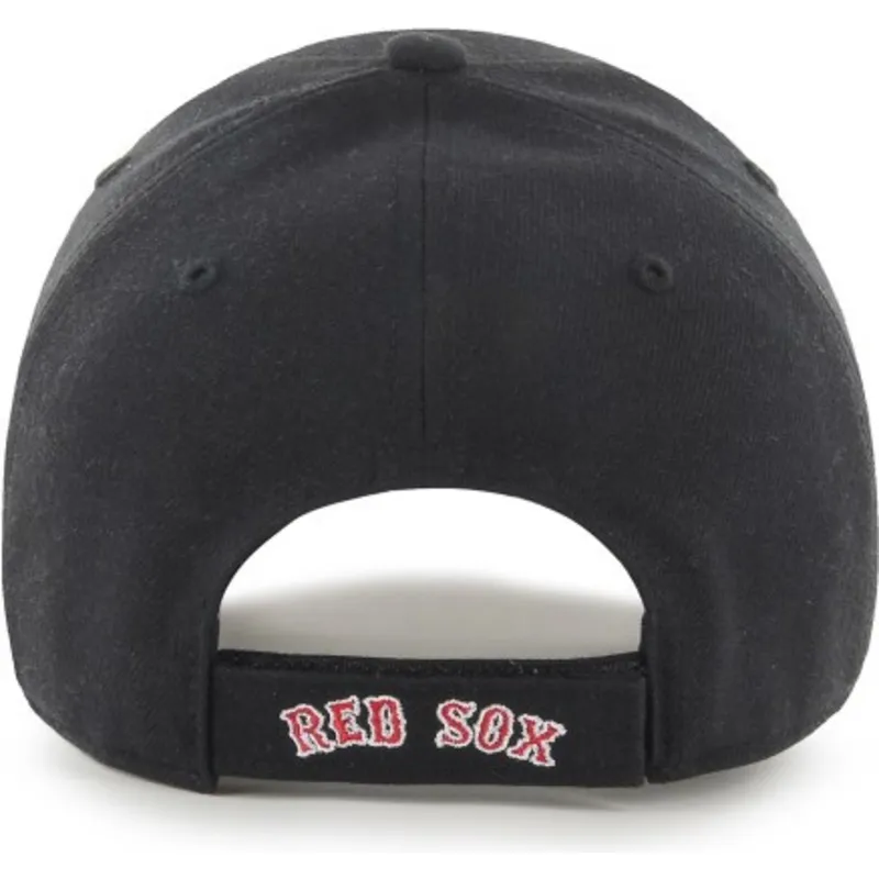 svart-justerbar-kurvad-keps-mvp-fran-boston-red-sox-mlb-av-47-brand