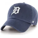 gorra-curva-azul-marino-de-detroit-tigers-mlb-clean-up-de-47-brand
