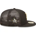 svart-justerbar-platt-truckerkeps-med-guldlogotyp-59fifty-all-star-game-los-angeles-dodgers-mlb-fran-new-era