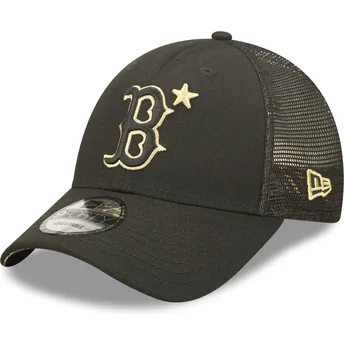 svart-truckerkeps-med-guldlogo-9forty-all-star-game-boston-red-sox-mlb-fran-new-era