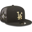 los-angeles-dodgers-mlb-new-era-9fifty-all-star-game-svart-platt-truckerkeps-med-guldlogo