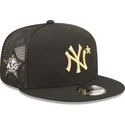 svart-platt-truckerkeps-med-guldlogo-9fifty-all-star-game-new-york-yankees-mlb-fran-new-era