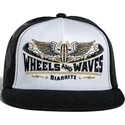 vit-och-svart-platt-truckerkeps-spitfire-black-ww18-fran-wheels-and-waves