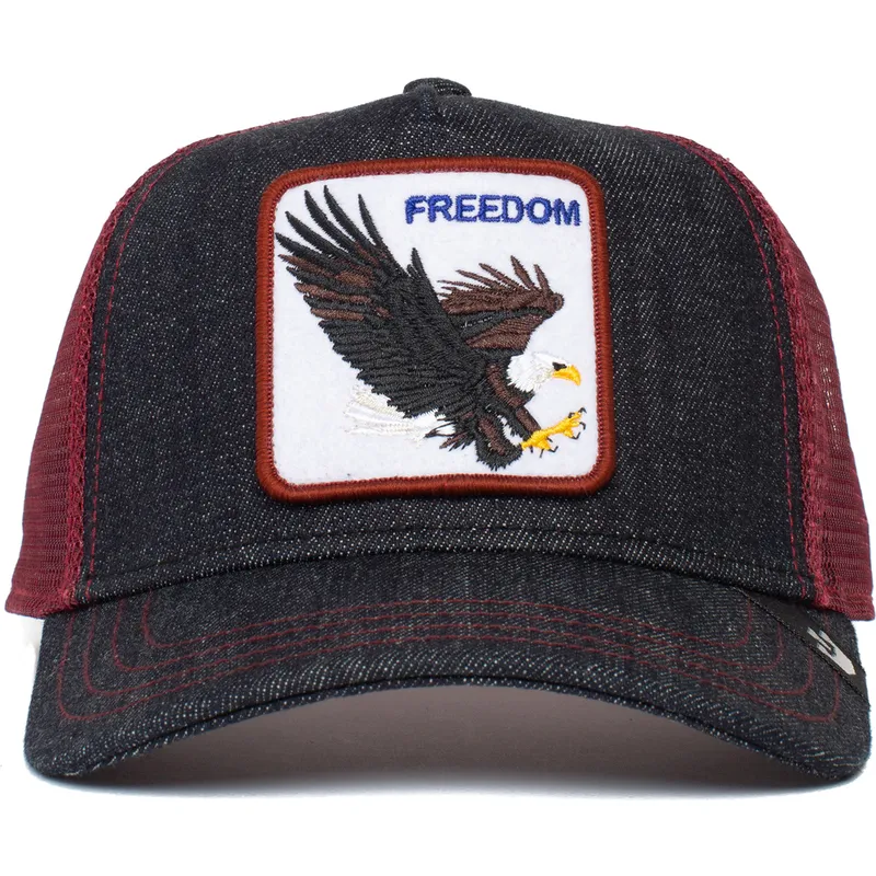 truckerkeps-marinbla-och-rod-orn-the-freedom-eagle-the-farm-fran-goorin-bros