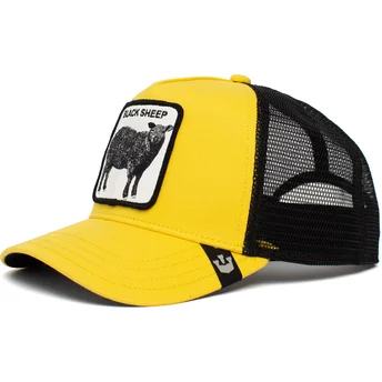 gul-och-svart-truckerkeps-med-far-the-black-sheep-the-farm-fran-goorin-bros