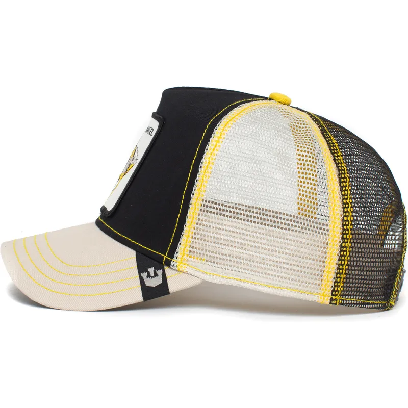 svart-och-gra-trucker-keps-med-angelfisk-angel-sick-lid-the-farm-fran-goorin-bros