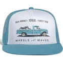 vit-och-bla-platt-truckerkeps-1966-ww23-fran-wheels-and-waves