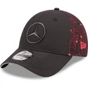 justerbar-svart-och-rod-bojd-keps-9forty-esports-grand-prix-mercedes-formula-1-fran-new-era