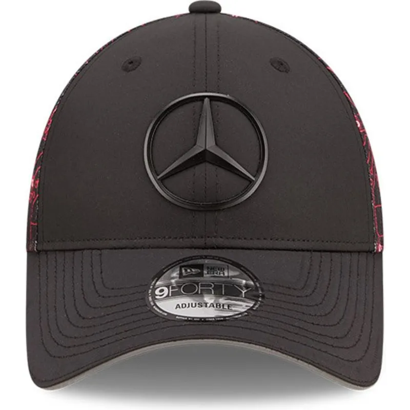 kepsar-curva-svart-justerbart-band-9forty-esports-grand-prix-fran-mercedes-formula-1-av-new-era