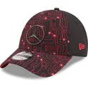 kepsar-curva-rod-justerbart-band-9forty-esports-grand-prix-fran-mercedes-formula-1-av-new-era
