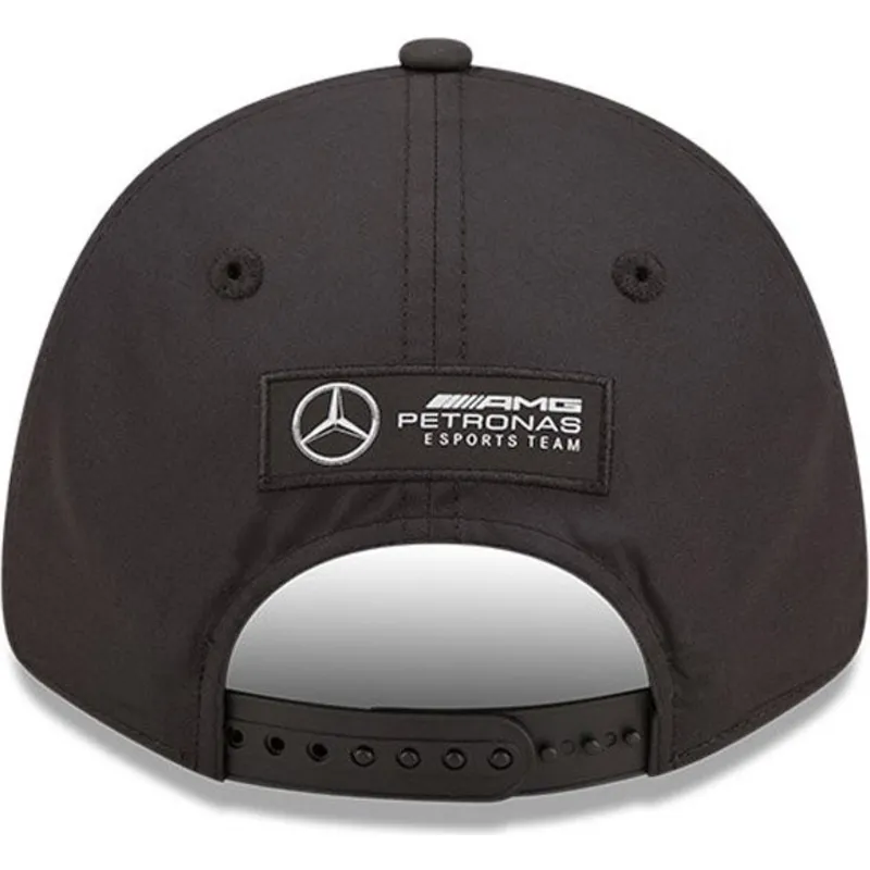 kepsar-curva-rod-justerbart-band-9forty-esports-grand-prix-fran-mercedes-formula-1-av-new-era