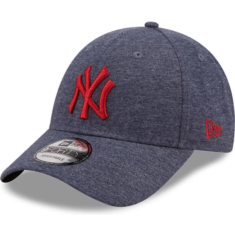 kepsar-curva-gra-justerbart-band-9forty-jersey-essential-fran-new-york-yankees-mlb-av-new-era