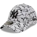 new-era-new-york-yankees-mlb-9forty-marble-vit-justerbar-bojd-keps