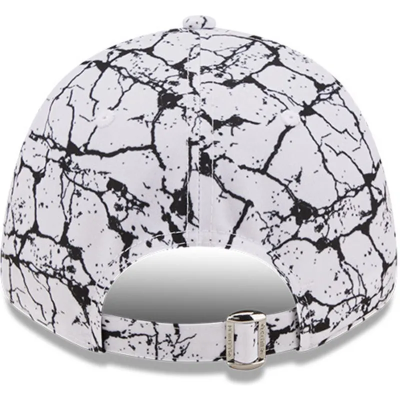 kepsar-curva-vit-justerbart-band-9forty-marble-fran-los-angeles-lakers-nba-av-new-era