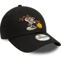 kepsar-curva-svart-justerbart-band-for-barn-9forty-sporty-de-diablo-fran-tasmania-looney-tunes-av-new-era
