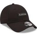 justerbar-svart-bojd-keps-9forty-logo-le-louvre-av-new-era