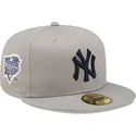 kepsar-plana-gra-justerad-59fifty-parche-lateral-world-series-fran-new-york-yankees-mlb-av-new-era