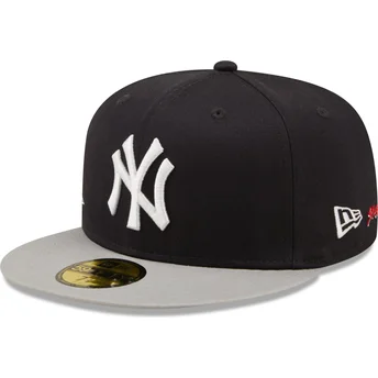marinbla-och-gra-fitted-platt-keps-59fifty-team-city-patch-fran-new-york-yankees-mlb-av-new-era