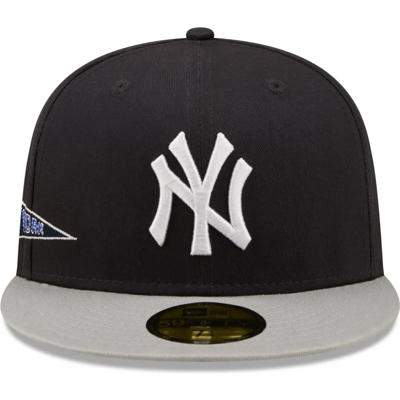 marinbla-och-gra-fitted-platt-keps-59fifty-team-city-patch-fran-new-york-yankees-mlb-av-new-era