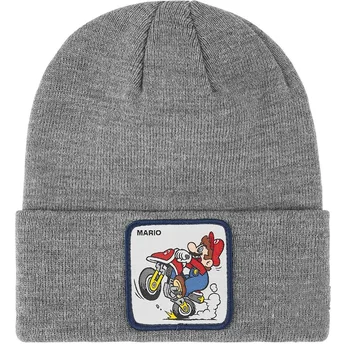 Mössor grå Motorcycle BON SUP2 Bros. Mario Super Mario Bros. av Capslab