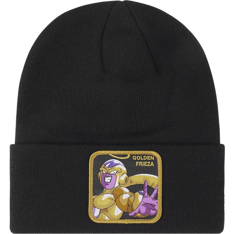 capslab-frieza-golden-bon-gld1-dragon-ball-black-beanie