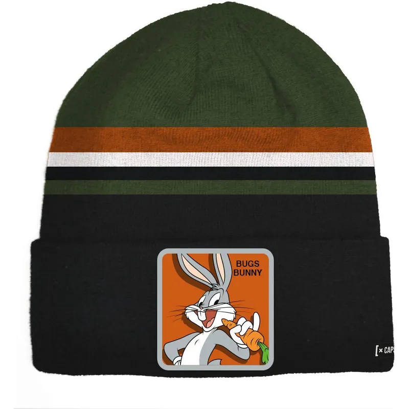 svart-brun-och-gron-bugs-bunny-keps-bon-bun3-looney-tunes-fran-capslab