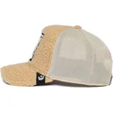 kepsar-curva-beige-snapback-de-borreguillo-oso-fran-peluche-teddy-first-best-friend-the-farm-the-farm-av-goorin-bros