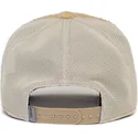 kepsar-curva-beige-snapback-de-borreguillo-oso-fran-peluche-teddy-first-best-friend-the-farm-the-farm-av-goorin-bros