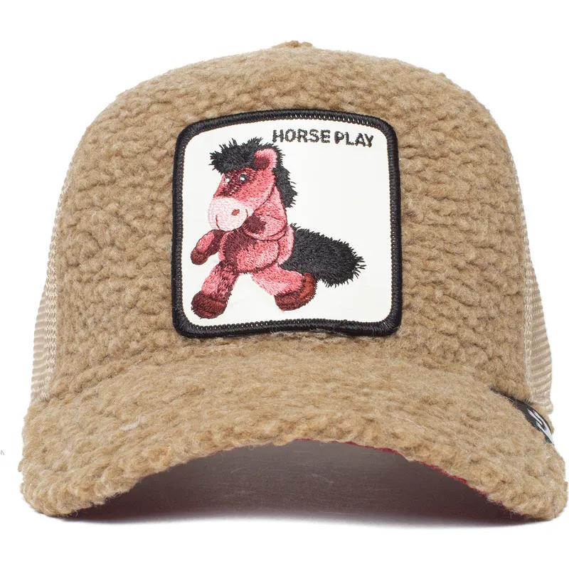 kepsar-curva-brun-snapback-de-borreguillo-caballo-fran-peluche-horse-play-the-farm-the-farm-av-goorin-bros kepsar-curva-brun-snapback-de-borreguillo-caballo-fran-peluche-horse-play-the-farm-the-farm-av-goorin-bros