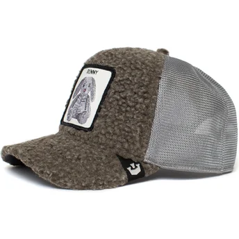 kepsar-curva-brun-snapback-de-borreguillo-conejo-fran-peluche-bunny-business-the-farm-the-farm-av-goorin-bros