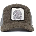 goorin-bros-bunny-business-the-farm-brun-och-gra-truckerkeps-med-kanin-plyschfoder