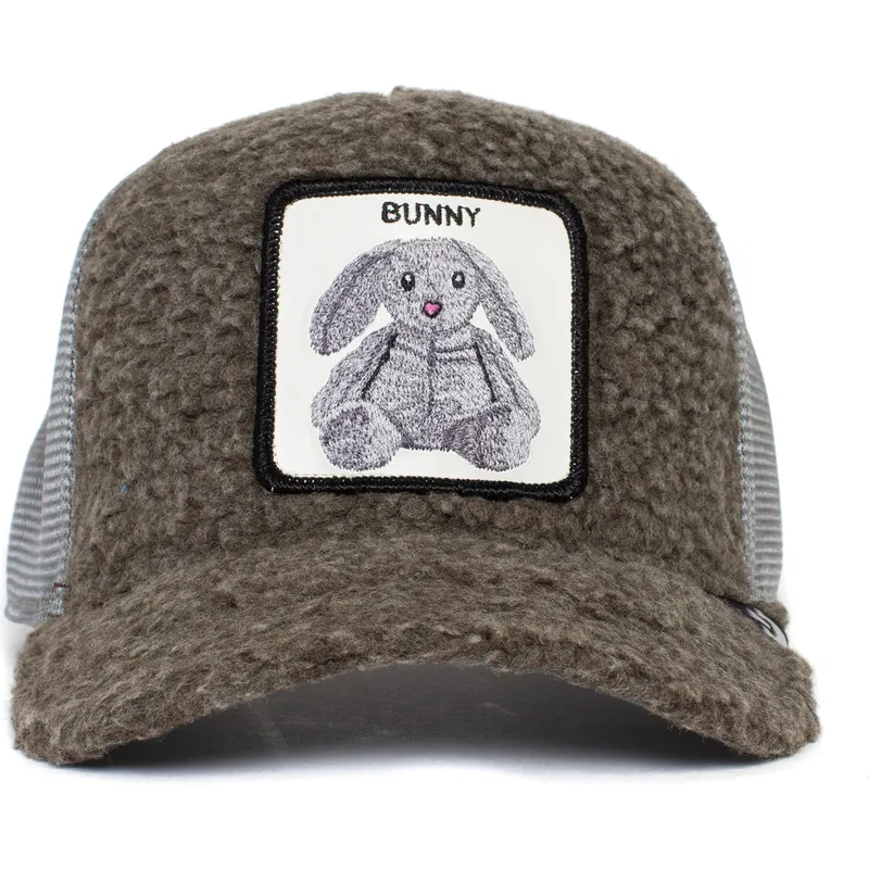 kepsar-curva-brun-snapback-de-borreguillo-conejo-fran-peluche-bunny-business-the-farm-the-farm-av-goorin-bros