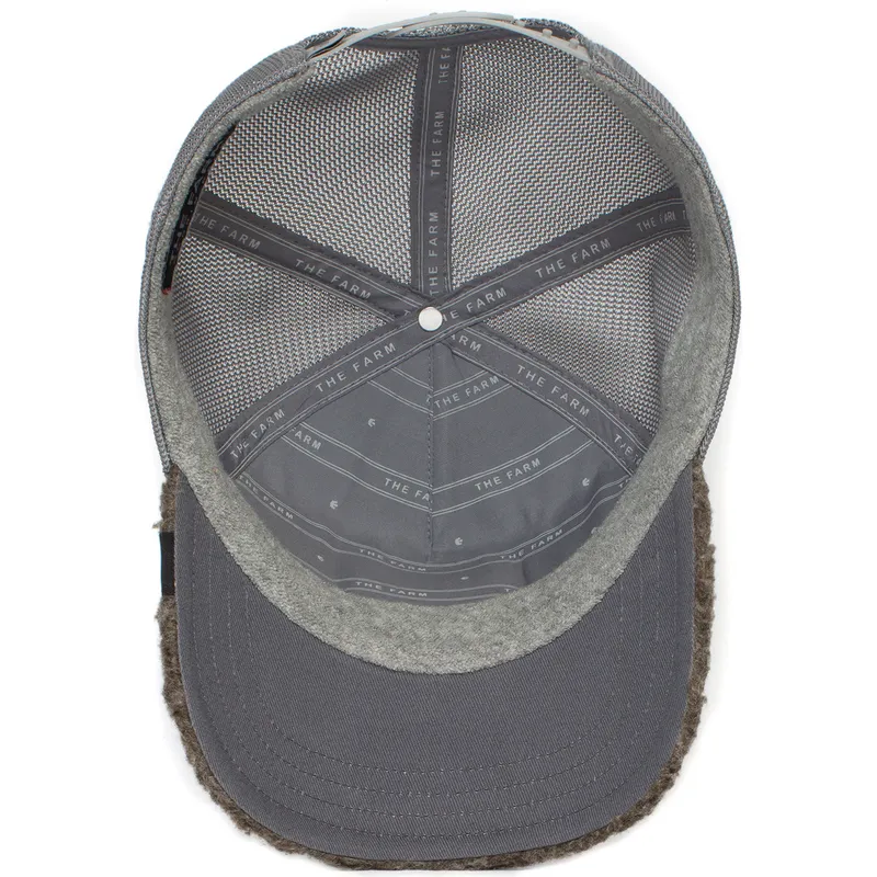 kepsar-curva-brun-snapback-de-borreguillo-conejo-fran-peluche-bunny-business-the-farm-the-farm-av-goorin-bros