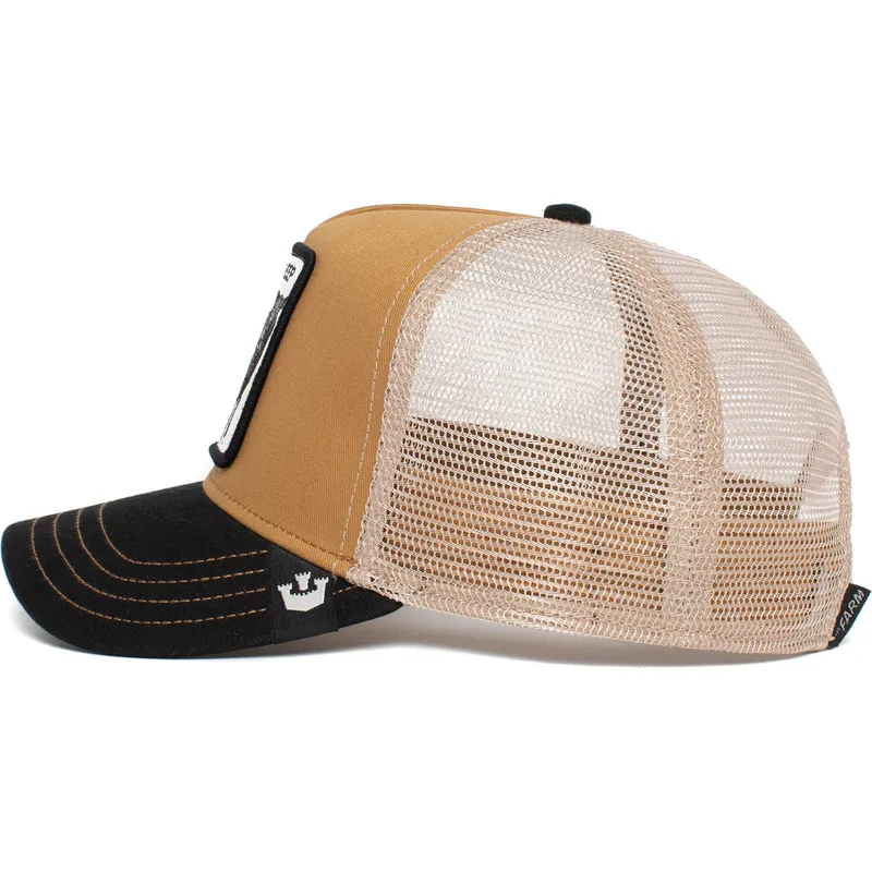 kepsar-curva-brun-snapback-the-farm-av-goorin-bros kepsar-curva-brun-snapback-the-farm-av-goorin-bros