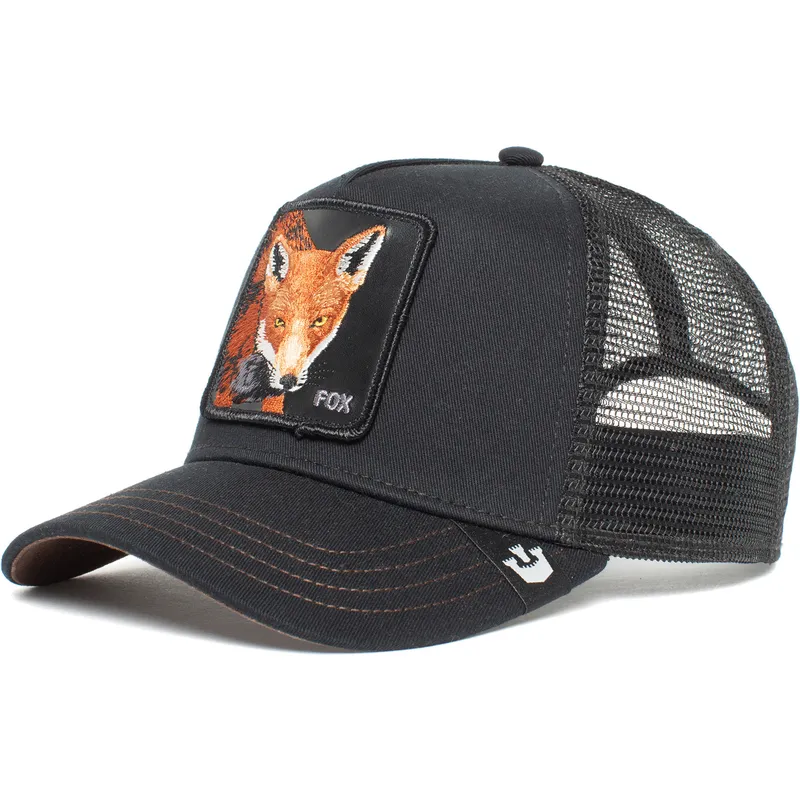 svart-trucker-keps-rav-the-fox-the-farm-fran-goorin-bros