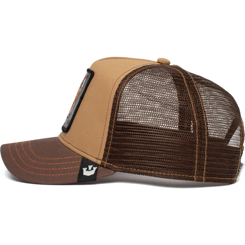 kepsar-curva-brun-snapback-the-farm-av-goorin-bros