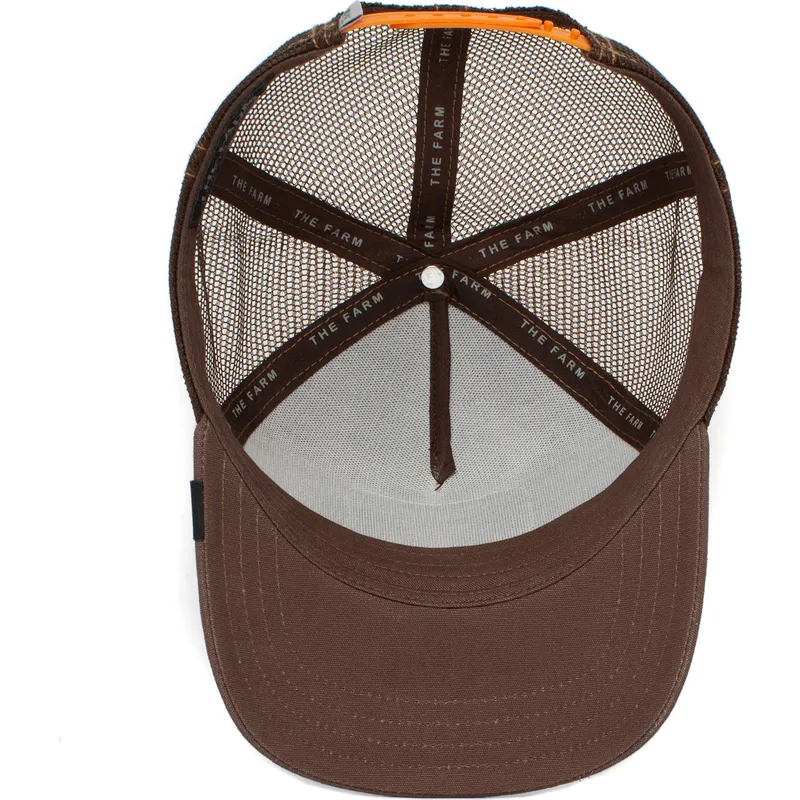 kepsar-curva-brun-snapback-the-farm-av-goorin-bros