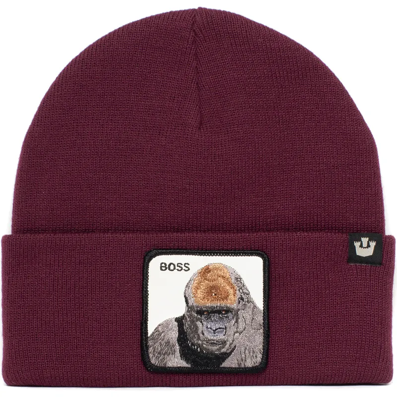 gorro-granate-gorila-boss-apes-knit-the-farm-fran-goorin-bros