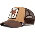 kepsar-curva-brun-snapback-the-farm-av-goorin-bros
