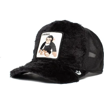 kepsar-curva-svart-snapback-for-barn-de-borreguillo-mono-fran-peluche-bananas-little-nanner-the-farm-the-farm-av-goorin-bros