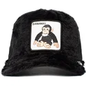 svart-truckerkeps-med-teddyfoder-for-barn-bananas-little-nanner-the-farm-av-goorin-bros