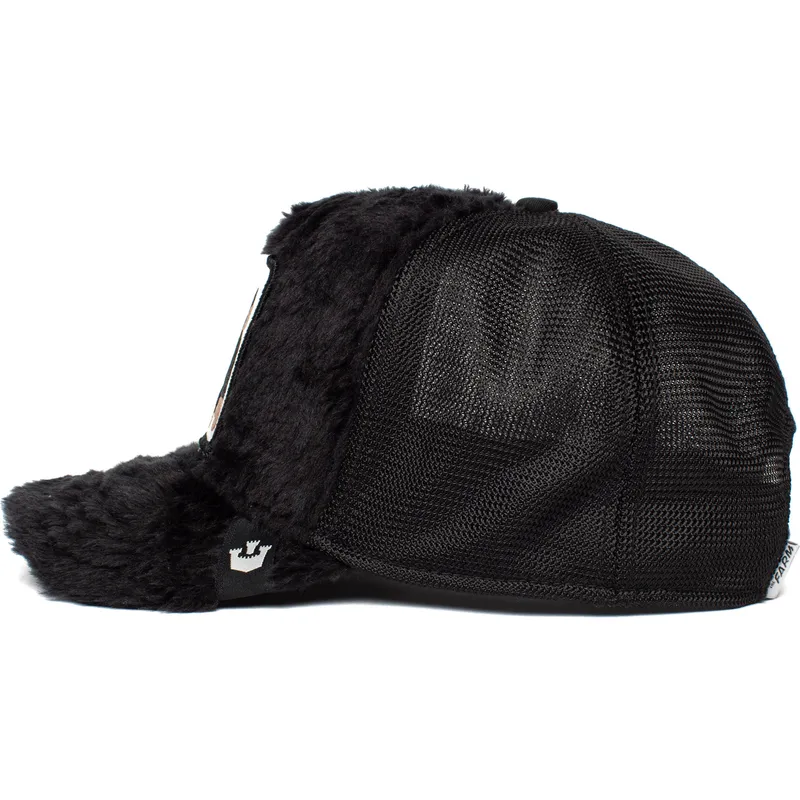 kepsar-curva-svart-snapback-for-barn-de-borreguillo-mono-fran-peluche-bananas-little-nanner-the-farm-the-farm-av-goorin-bros
