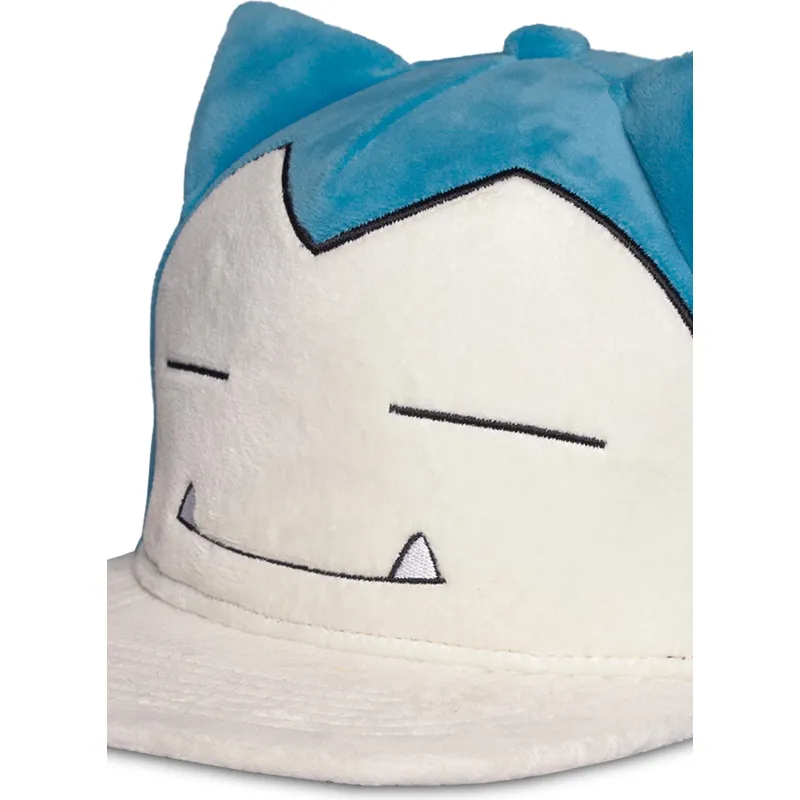 bla-och-vit-platt-snapback-keps-snorlax-ibailax-plush-pokemon-fran-difuzed