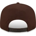 brun-platt-snapback-keps-9fifty-league-essential-new-york-yankees-mlb-fran-new-era