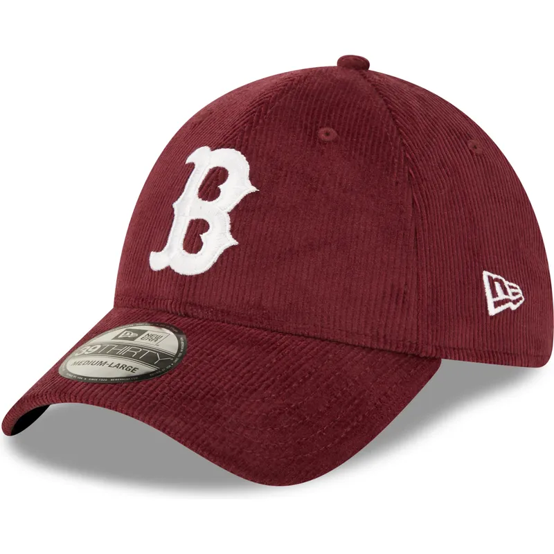 kepsar-curva-rod-justerad-39thirty-cord-fran-boston-red-sox-mlb-av-new-era