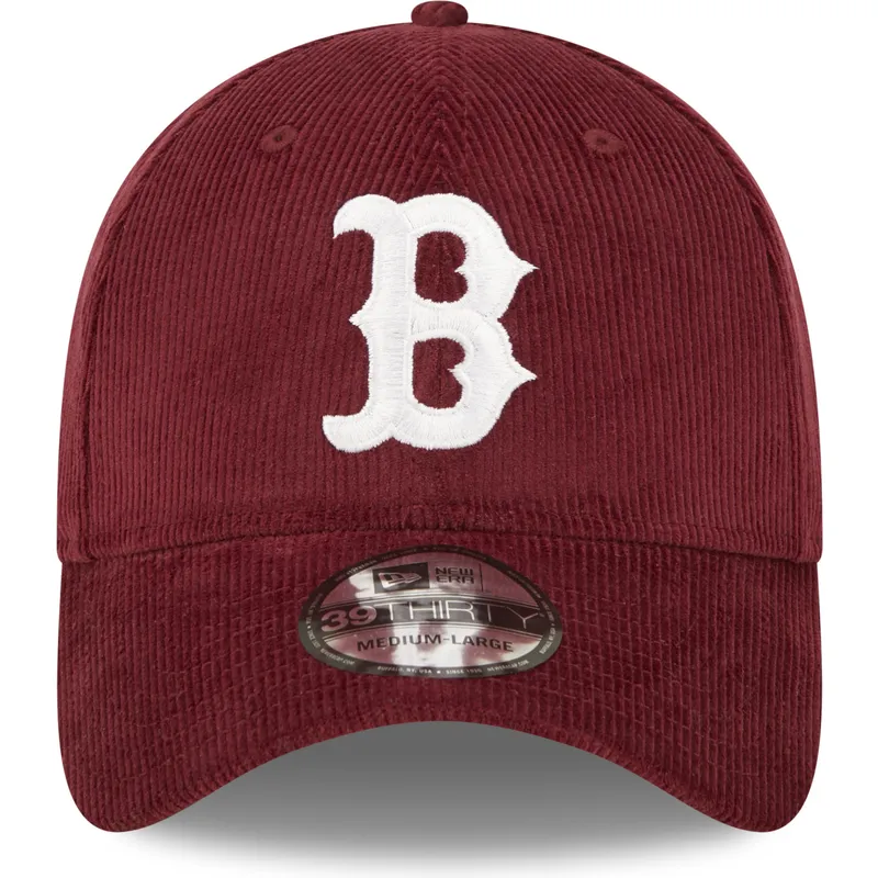 kepsar-curva-rod-justerad-39thirty-cord-fran-boston-red-sox-mlb-av-new-era